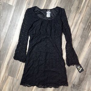 NWT Art Class Black Lace Dress